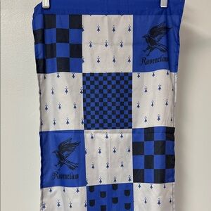 Ravenclaw Blue and Black Checkered House Banner